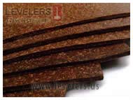 NEOPRENE CORK coarse grain LEVELERS